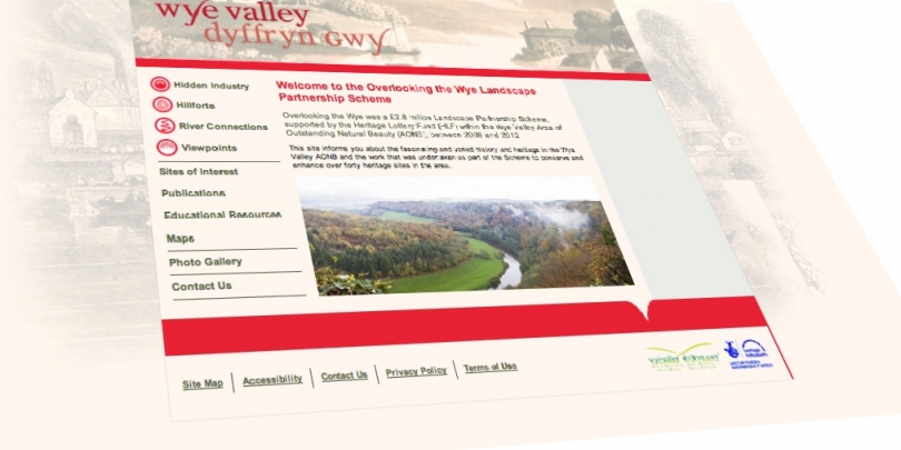 Overlooking the Wye Website