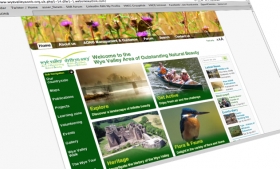 Wye Valley AONB Website